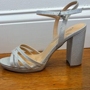 New AGB Silver Women's Heels